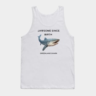 Greenland Shark Pun Tank Top